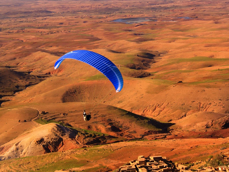 Vol en Parapente